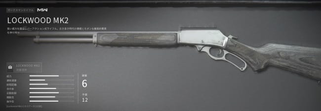 COD MW3のLOCKWOOD MK2